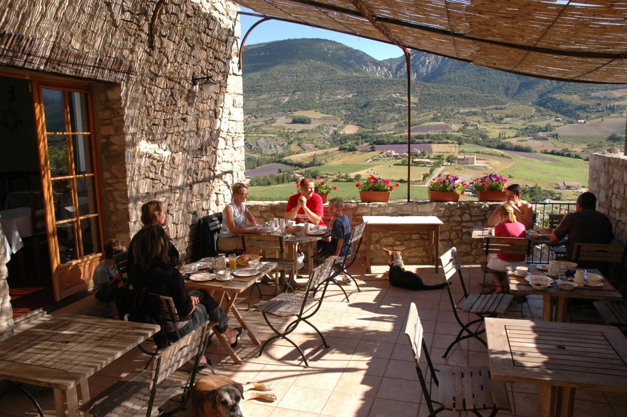 La Claveliere Hotel Saint-Auban-sur-lʼOuvèze Eksteriør billede